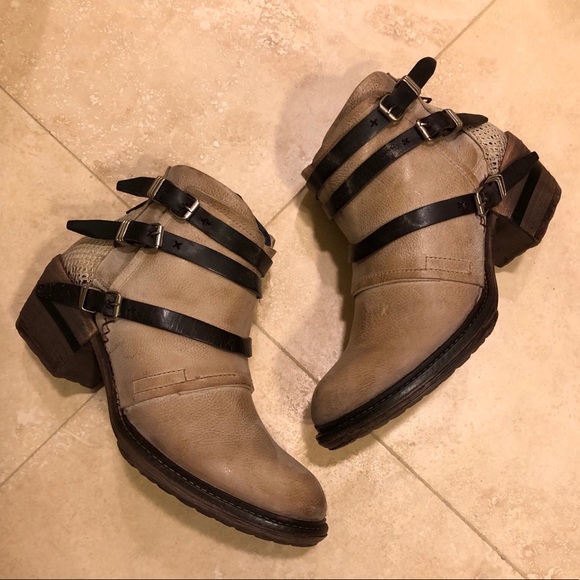 🍃💕NIB Steve Madden Freebird Leather Ankle Boot - Picture 7 of 15